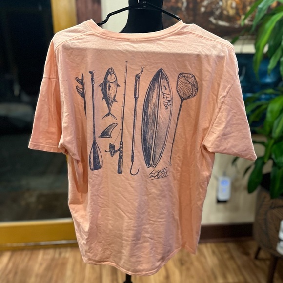 Salt Life t shirt size large in GUC - Picture 5 of 5